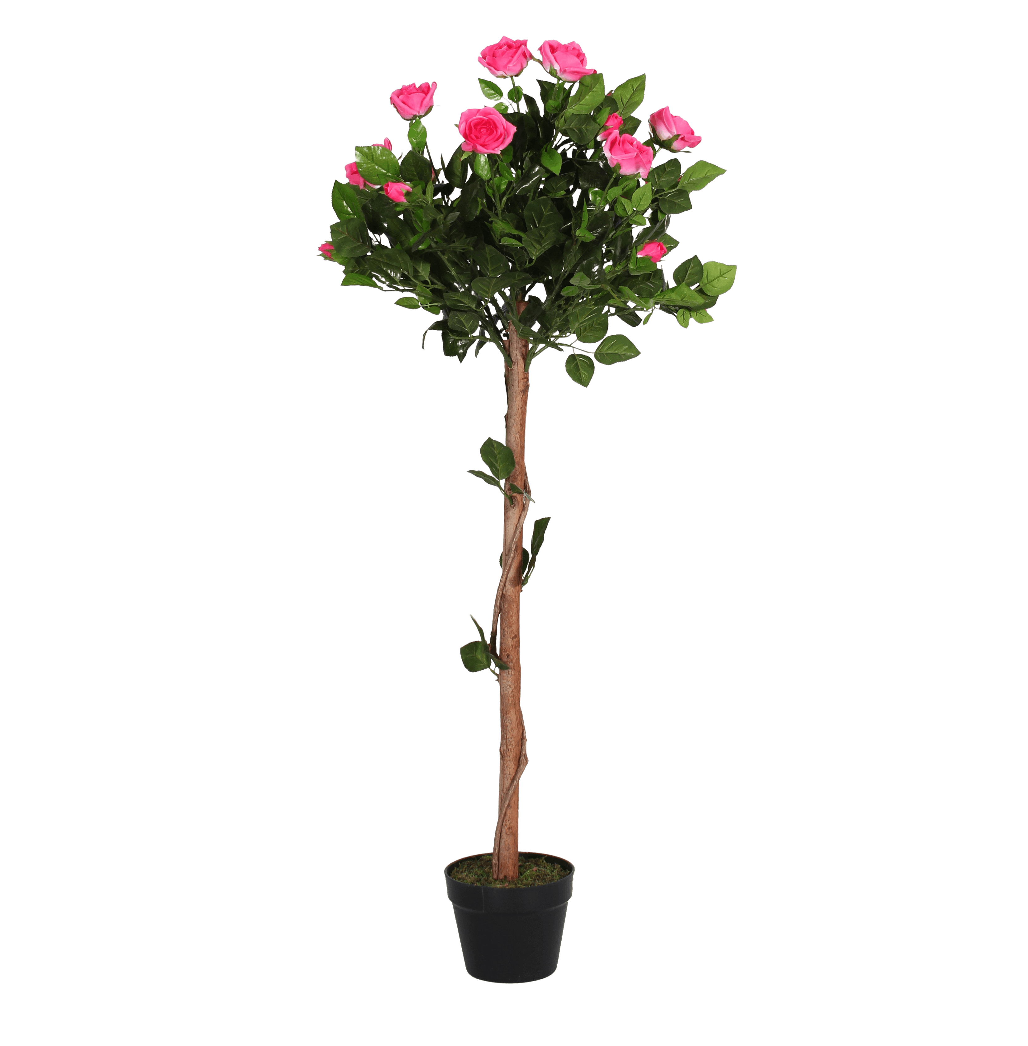 Artificial Rose Ball Tree Fake Rose Tree Blooming Artificial